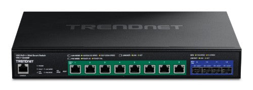 Trendnet TPE-7124SBF network switch Managed 10G Ethernet (100/1000/10000) Power over Ethernet (PoE) Black