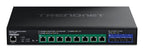 Trendnet TPE-7124SBF network switch Managed 10G Ethernet (100/1000/10000) Power over Ethernet (PoE) Black