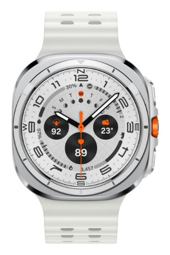 Samsung Galaxy Watch Ultra (2025) 1.5" AMOLED 47 mm Digital 480 x 480 pixels Touchscreen 4G White Wi-Fi GPS (satellite)