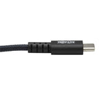 Tripp Lite U038-003-GY-MAX USB cable USB 2.0 35.8" (0.91 m) USB A USB C Gray