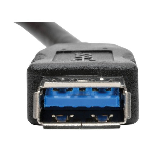Tripp Lite U325-001-KPA-BK USB cable USB 3.2 Gen 1 (3.1 Gen 1) 11.8" (0.3 m) USB A Black