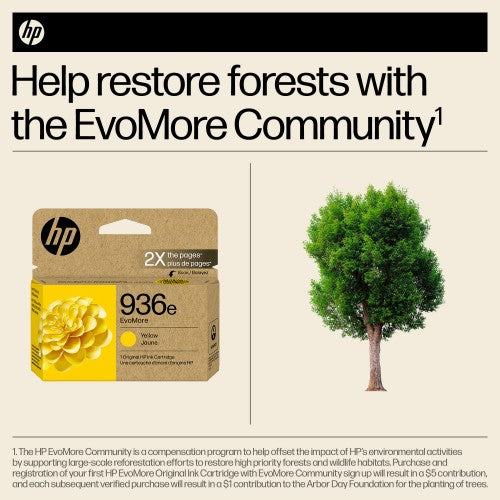 HP 936e EvoMore Yellow Original Ink Cartridge