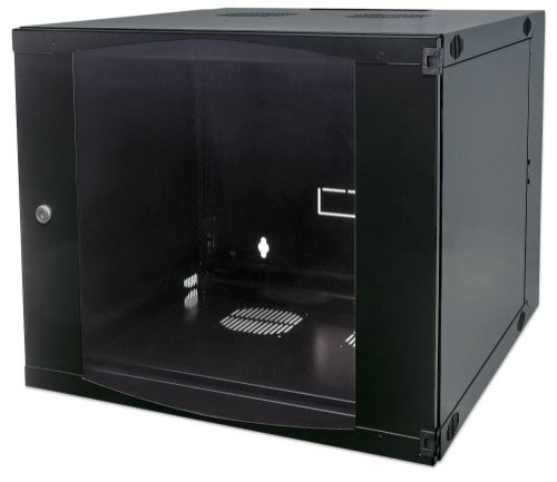 Intellinet 713825 rack cabinet 6U Wall mounted rack Black