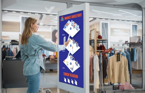 Planar Systems SLM50 50" LCD 500 cd/m² 4K Ultra HD Black Android