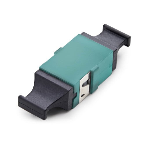 StarTech.com MPOSMAPCAQCOUPLER fiber optic adapter MPO/MTP 1 pc(s) Aqua color, Black