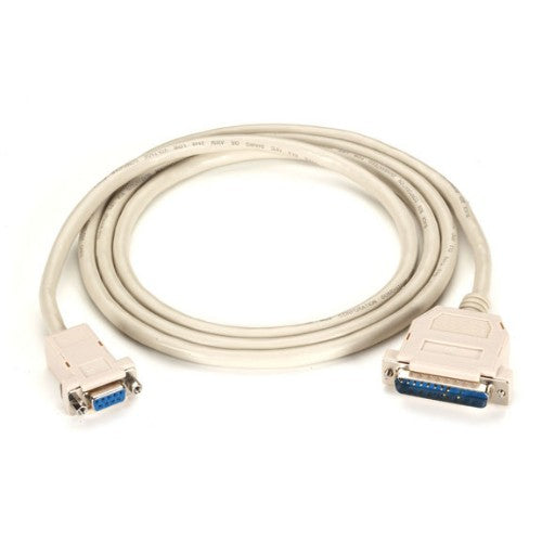 Black Box EVMTBMC-0050 serial cable White 598.4" (15.2 m) DB25 DB9