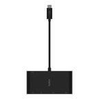 Belkin AVC004BK-BL laptop dock/port replicator Wired Black