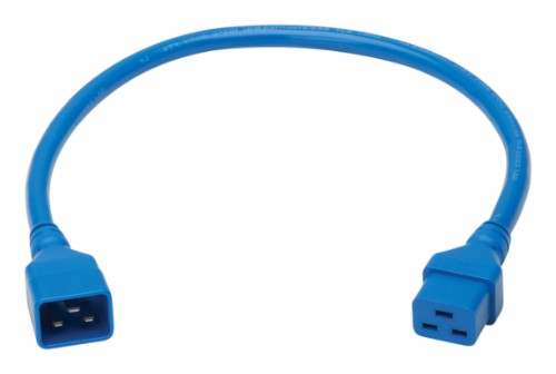 Eaton P036-002-ABL power cable Blue 23.6" (0.6 m) C20 coupler C19 coupler