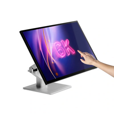 ALOGIC 32C6KPDTF computer monitor 32" 6016 x 3384 pixels 6K Ultra HD LED Touchscreen Multi-user Silver, Black