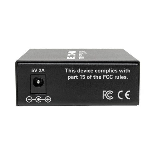 Tripp Lite N785-INT-SC-SM network media converter 1000 Mbit/s 1310 nm Single-mode Black