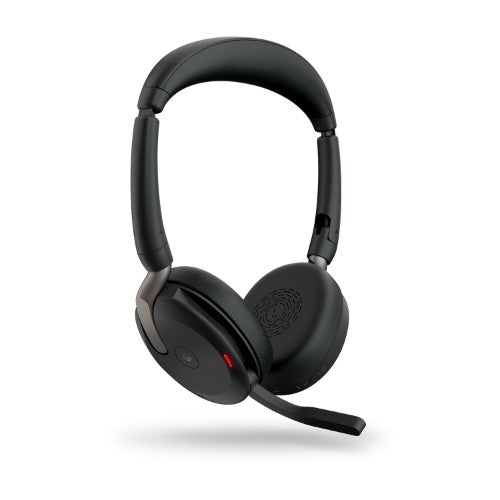 Jabra Evolve2 65 Flex Headset Wireless Head-band Office/Call center USB Type-C Bluetooth Charging stand