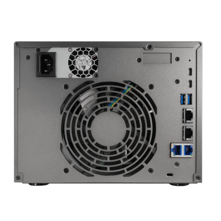 Asustor LOCKERSTOR 6 Gen3 (AS6806T) NAS Desktop AMD Ryzen V3C14 16 GB DDR5 ADM Black