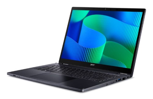 Acer TravelMate TMP414RN-54-57U5 Intel Core Ultra 5 125U Hybrid (2-in-1) 14" Touchscreen WUXGA 16 GB DDR5-SDRAM 512 GB SSD Wi-Fi 6 (802.11ax) Windows 11 Pro Blue