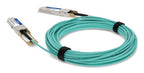 AddOn Networks 100G-QSFP-QSFP-AOC-0601-AO InfiniBand/fibre optic cable 236.2" (6 m) QSFP28 Aqua color, Stainless steel