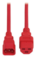 Eaton P037-004-ARD power cable Red 47.2" (1.2 m) IEC C14 C21 coupler