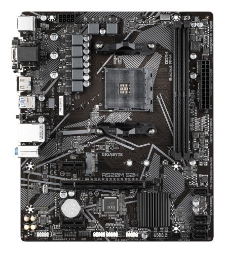 GIGABYTE A520M S2H motherboard AMD A520 Socket AM4 micro ATX