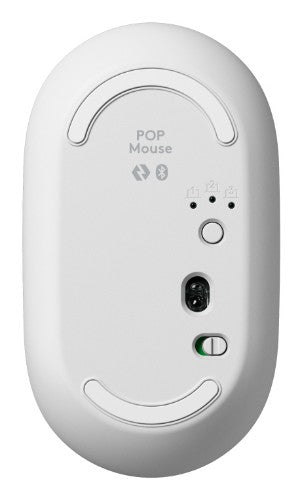 Logitech POP Icon Combo keyboard Mouse included Universal Bluetooth QWERTY English Orange, White