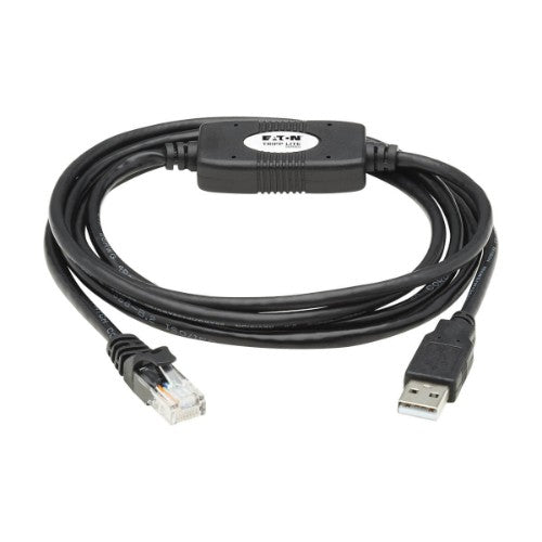 Tripp Lite U009-006-RJ45-X cable gender changer RJ-45 USB 2.0 Type-A Black