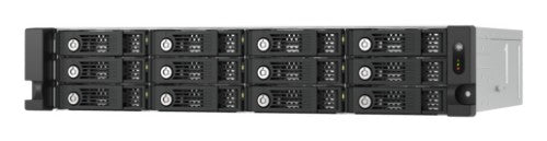 QNAP TL-R1200PES-RP HDD/SSD enclosure Black, Gray 2.5/3.5"
