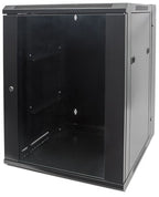 Intellinet 712019 rack cabinet 15U Wall mounted rack Black