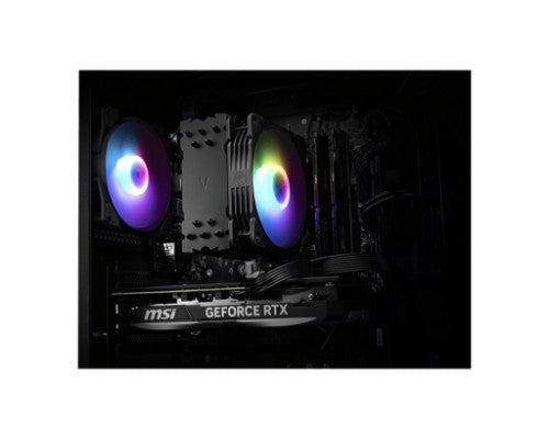 MSI Codex R2 C14NVL5-473US Intel® Core™ i5 i5-14400F 16 GB DDR5-SDRAM 1 TB SSD NVIDIA GeForce RTX 5060 Windows 11 Home Desktop PC Black