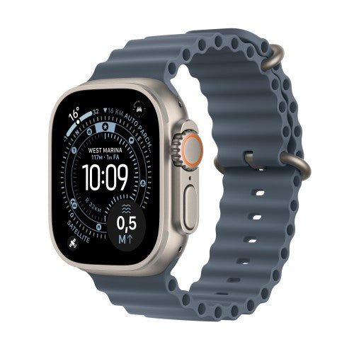 Apple Watch Ultra 3 OLED 49 mm Digital 422 x 514 pixels Touchscreen 5G Titanium Wi-Fi GPS (satellite)
