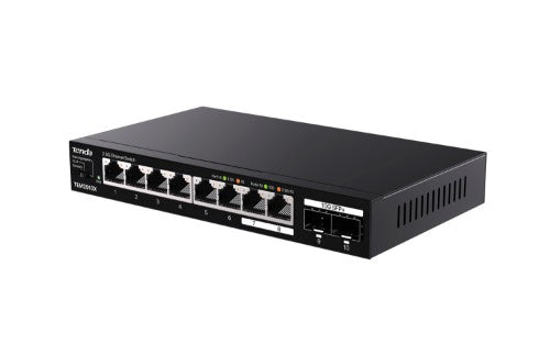 Tenda TEM2010X network switch 2.5G Ethernet (100/1000/2500) Desktop Black