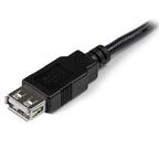 StarTech.com USBEXTAA6IN USB cable USB 2.0 5.98" (0.152 m) USB A 0.48 Gbit/s Black