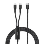 Belkin CAC004FQ1.5MBK USB cable USB 2.0 59.1" (1.5 m) USB C 2 x USB C Black