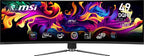MSI MPG 491CQP QD-OLED computer monitor 49" 5120 x 1440 pixels Dual WQHD Black