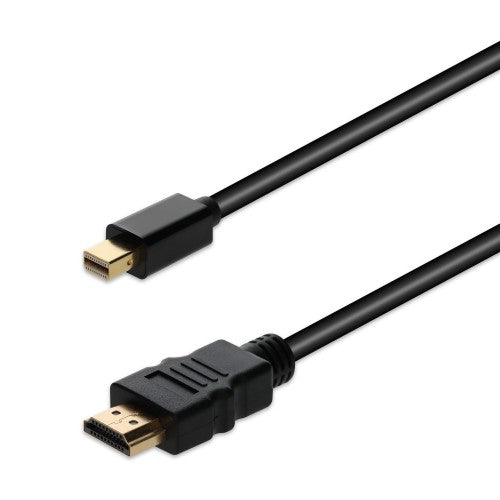 AddOn Networks MDP2HDMIMM6 video cable adapter 72" (1.83 m) Mini DisplayPort HDMI Black