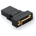 AddOn Networks HDMI2DVIDADPTFM360 cable gender changer Black