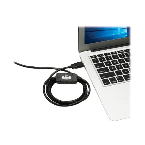 Tripp Lite U009-010-RJ45-X cable gender changer RJ-45 USB 2.0 Type-A Black