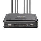StarTech.com C2-DD46-UA2-CBL-KVM KVM switch Black