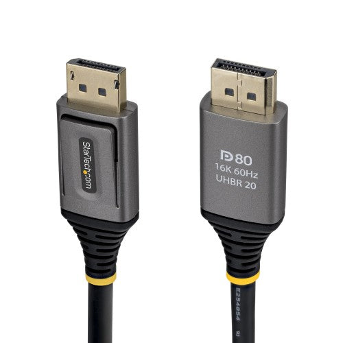 StarTech.com DP21V-1M-DP80-CABLE DisplayPort cable 39.4" (1 m) Black