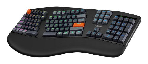 Adesso EasyTouch 1500 keyboard Home/Office USB + RF Wireless + Bluetooth QWERTY US English Black, Gray