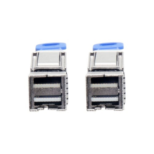 Tripp Lite S528-02M Serial Attached SCSI (SAS) cable 78.7" (2 m) 12 Gbit/s Black, Blue, Metallic