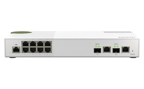 QNAP QSW-M2108-2C network switch Managed L2 2.5G Ethernet (100/1000/2500) Gray, White