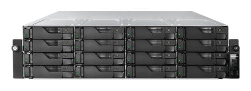 Asustor LOCKERSTOR 16R Pro Gen2 NAS Desktop AMD Ryzen™ 7 7745 16 GB DDR5 0 TB Black, Steel