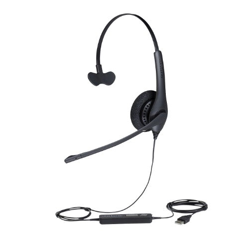 Jabra Biz 1500 Mono USB NC Global Headset Wired Head-band Office/Call center Bluetooth Black