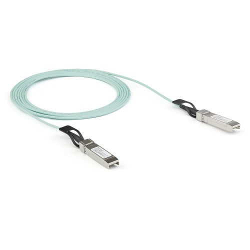 StarTech.com AOCSFP10G5ME InfiniBand/fibre optic cable 196.9" (5 m) SFP+ Aqua color