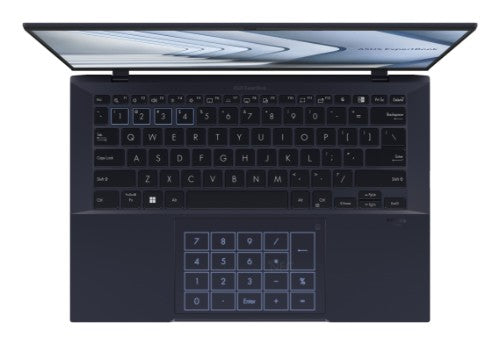 ASUS ExpertBook B9 OLED B9403CVA-XVE74 Intel Core 7 150U Laptop 14" WQXGA+ 16 GB LPDDR5x-SDRAM 512 GB SSD Wi-Fi 6E (802.11ax) Windows 11 Pro Black