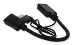 AddOn Networks HDMI2DPUSB video cable adapter 7.87" (0.2 m) HDMI Type A (Standard) DisplayPort Black