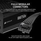 Corsair RMe Series RM750e power supply unit 750 W 24-pin ATX ATX Black