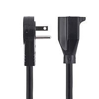 StarTech.com RTPAC10110 power cable Black 118.1" (3 m) NEMA 5-15P NEMA 5-15R
