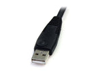 StarTech.com DP4N1USB6 KVM cable Black 72" (1.83 m)
