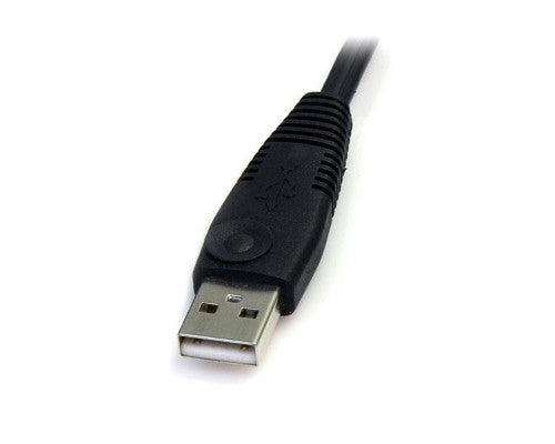 StarTech.com DP4N1USB6 KVM cable Black 72" (1.83 m)