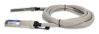 AddOn Networks OSFPRHS-400GB-P1M-NDR-MX-AO InfiniBand/fibre optic cable 39.4" (1 m) OSFP Twinax Gray