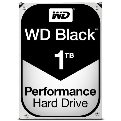 Western Digital Black internal hard drive 1 TB 7200 RPM 64 MB 3.5" Serial ATA III