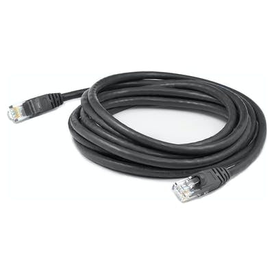 AddOn Networks ADD-7FCAT6S-BK networking cable Black 83.9" (2.13 m) Cat6 U/FTP (STP)